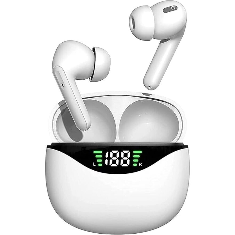 Wireless Bluetooth 5.3 Earbuds Noise Cancelling In Ear Earphones with Mic IPX7